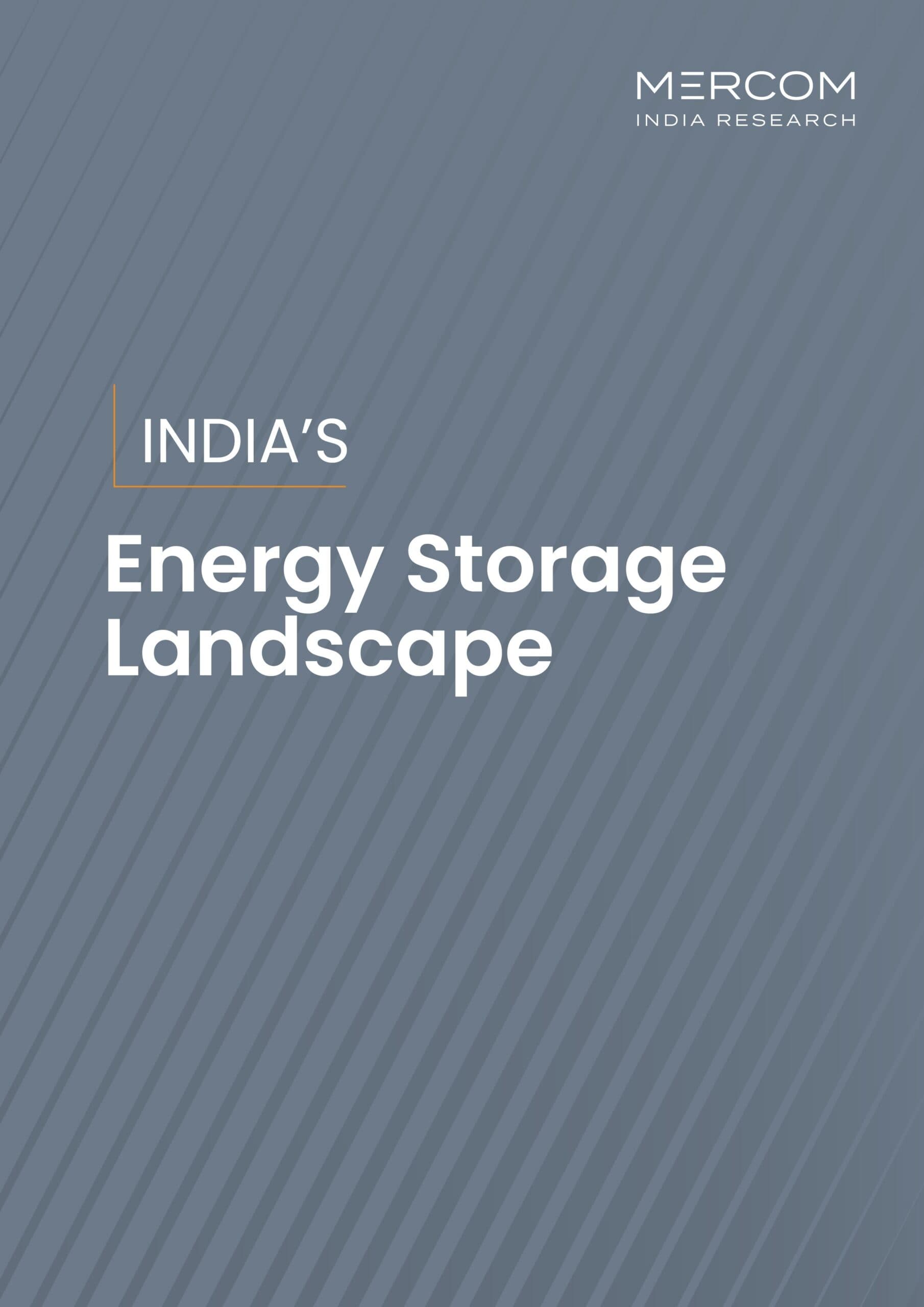 INDIA’S ENERGY STORAGE LANDSCAPE Q1 2026 REPORT – INDIA'S CUMULATIVE INSTALLED BATTERY ENERGY STORAGE CAPACITY REACHES 5.9 GWh